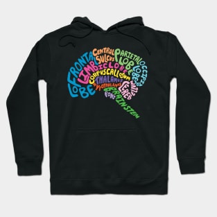 Brilliant Brain Anatomy Hoodie